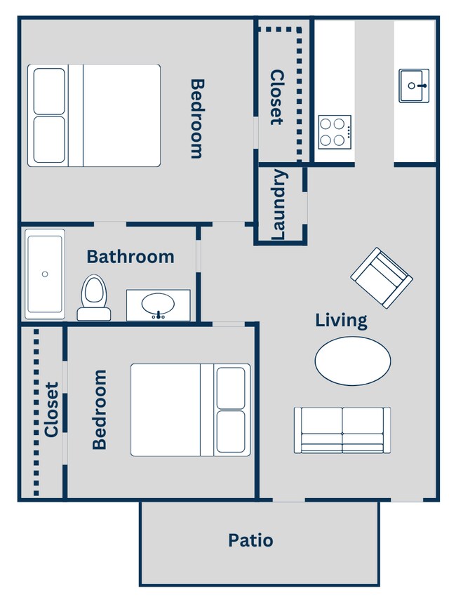 Floor Plan D 1408 floor plan